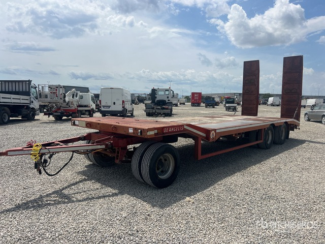 2002 DE Angelis 3R3201 8.45 m Tri/A Flatbed Trailer - مقطورة مسطحة منخفضة: صورة 2 2002 DE Angelis 3R3201 8.45 m Tri/A Flatbed Trailer - مقطورة مسطحة منخفضة: صورة 2