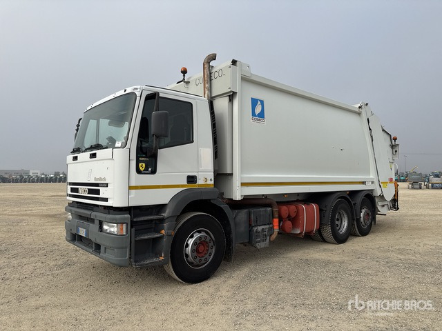 2002 Iveco Eurotech 6x2 Waste Collection Truck - شاحنة النفايات: صورة 2 2002 Iveco Eurotech 6x2 Waste Collection Truck - شاحنة النفايات: صورة 2