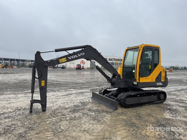 2015 Volvo EC55B Mini Excavator: <6.6t - حفارة مُصَّغرة: صورة 2 2015 Volvo EC55B Mini Excavator: <6.6t - حفارة مُصَّغرة: صورة 2