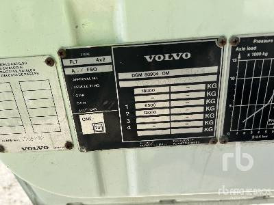 VOLVO FL7 Pesci SM160 on 6x2 - شاحنات مسطحة, شاحنة كرين: صورة 5 VOLVO FL7 Pesci SM160 on 6x2 - شاحنات مسطحة, شاحنة كرين: صورة 5