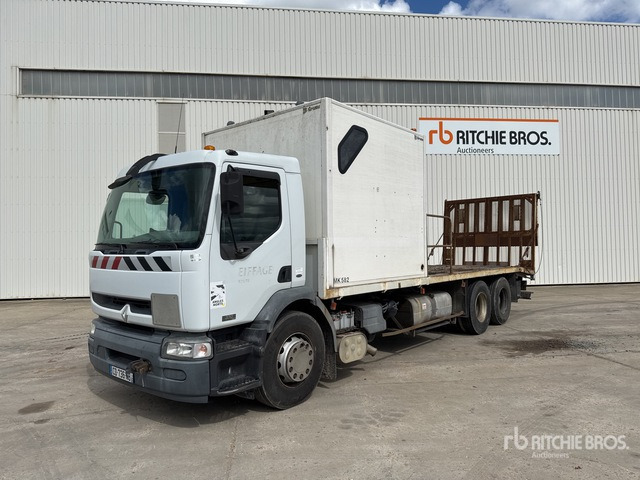 2005 Renault Premium 370,26 6x2 Camion Plateau Flatbed Truck - شاحنات مسطحة: صورة 1 2005 Renault Premium 370,26 6x2 Camion Plateau Flatbed Truck - شاحنات مسطحة: صورة 1