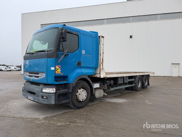 2005 Renault Premium 420Dci 6x2 Camion Plateau 6x2 (Inoperable) Flatbed Truck - شاحنات مسطحة: صورة 1 2005 Renault Premium 420Dci 6x2 Camion Plateau 6x2 (Inoperable) Flatbed Truck - شاحنات مسطحة: صورة 1