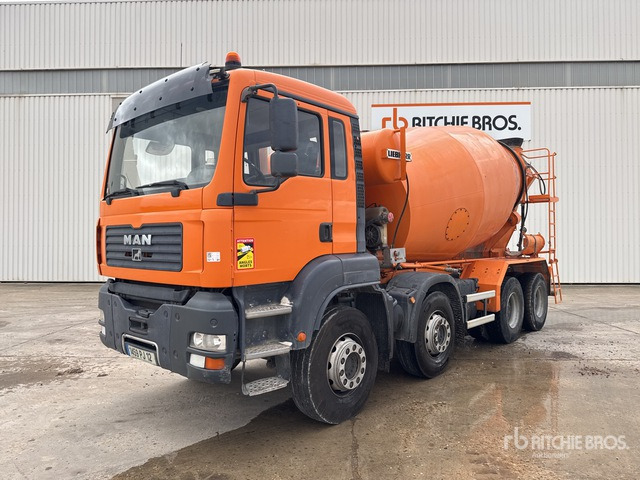 2006 MAN TGA35.390 8x4 Camion Malaxeur 8x4 Mixer Truck - شاحنة خلاطة خرسانة: صورة 2 2006 MAN TGA35.390 8x4 Camion Malaxeur 8x4 Mixer Truck - شاحنة خلاطة خرسانة: صورة 2