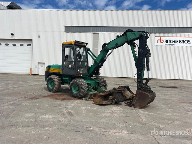 2006 Mecalac 12MXT Pelle Sur Pneus Wheel Excavator - حفارة دولاب: صورة 2 2006 Mecalac 12MXT Pelle Sur Pneus Wheel Excavator - حفارة دولاب: صورة 2