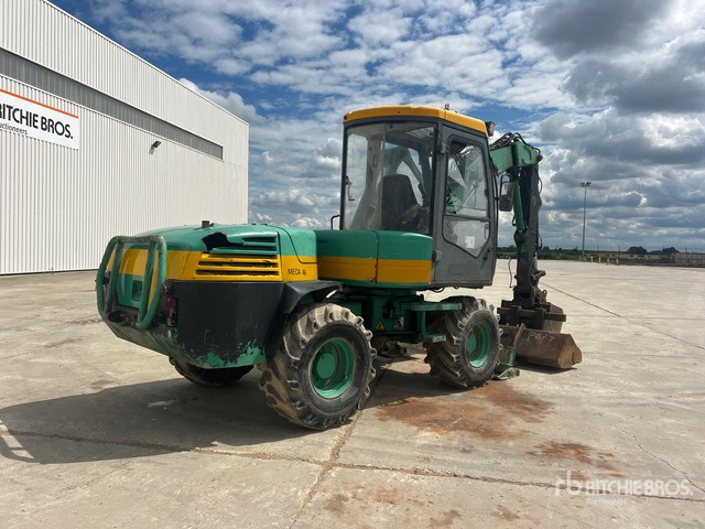 2006 Mecalac 12MXT Pelle Sur Pneus Wheel Excavator - حفارة دولاب: صورة 3 2006 Mecalac 12MXT Pelle Sur Pneus Wheel Excavator - حفارة دولاب: صورة 3