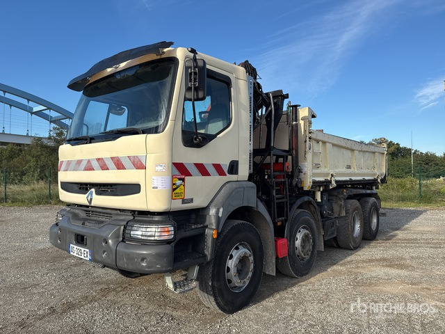 2006 Renault Kerax 420dCi 2006 Palfinger pk12000 6680 kg ... Dump Truck with Crane - شاحنة قلاب: صورة 1 2006 Renault Kerax 420dCi 2006 Palfinger pk12000 6680 kg ... Dump Truck with Crane - شاحنة قلاب: صورة 1