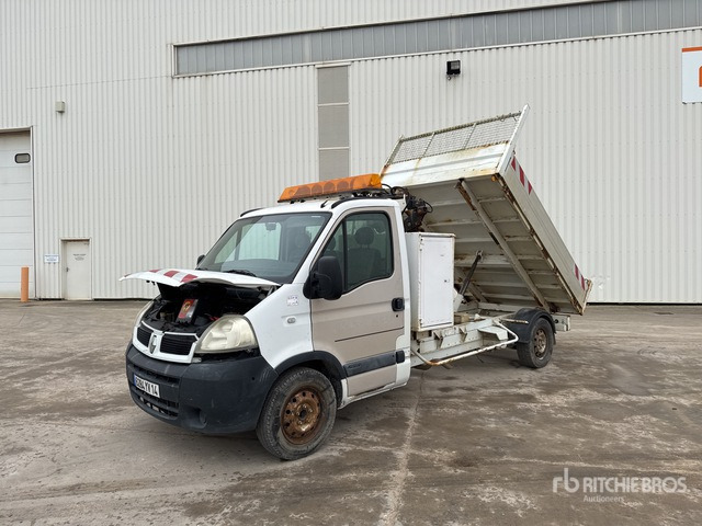 2006 Renault Master dCi 120 2014 HMF 152T2 12V 830 kg on 4x ... Dump Truck with Crane - شاحنة قلاب: صورة 2 2006 Renault Master dCi 120 2014 HMF 152T2 12V 830 kg on 4x ... Dump Truck with Crane - شاحنة قلاب: صورة 2