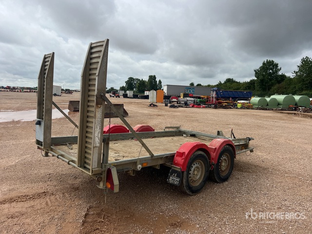 2007 Hubiere TPG352R 2800 kg T/A Remorque Equipment Trailer - مقطورة مسطحة منخفضة: صورة 4 2007 Hubiere TPG352R 2800 kg T/A Remorque Equipment Trailer - مقطورة مسطحة منخفضة: صورة 4