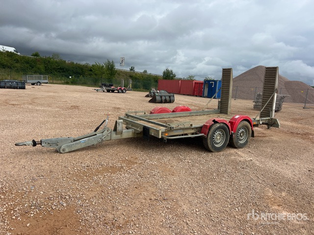 2007 Hubiere TPG352R 2800 kg T/A Remorque Equipment Trailer - مقطورة مسطحة منخفضة: صورة 1 2007 Hubiere TPG352R 2800 kg T/A Remorque Equipment Trailer - مقطورة مسطحة منخفضة: صورة 1