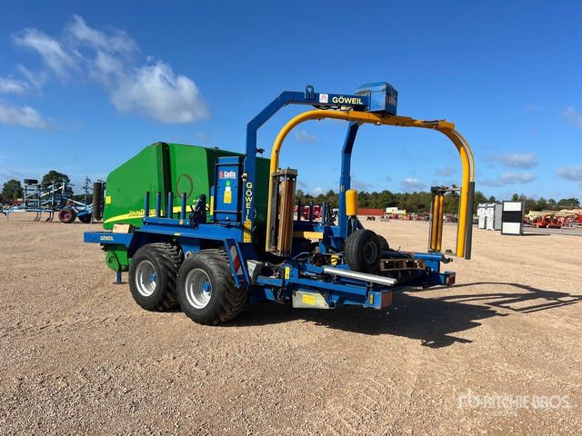 2007 John Deere 578 Enrubanneuse Combination Baler Wrapper - مكنة, آلة تغليف بالة التبن: صورة 4 2007 John Deere 578 Enrubanneuse Combination Baler Wrapper - مكنة, آلة تغليف بالة التبن: صورة 4
