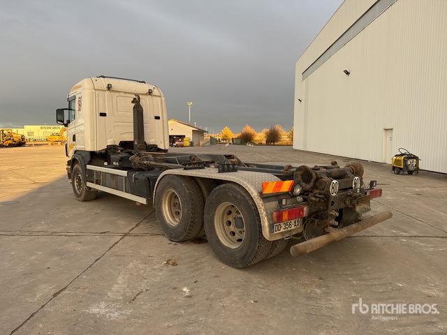 2007 Scania R420 6x2 Camion Ampliroll 6x2 Roll-Off Truck - شاحنة ذات خطاف: صورة 2 2007 Scania R420 6x2 Camion Ampliroll 6x2 Roll-Off Truck - شاحنة ذات خطاف: صورة 2