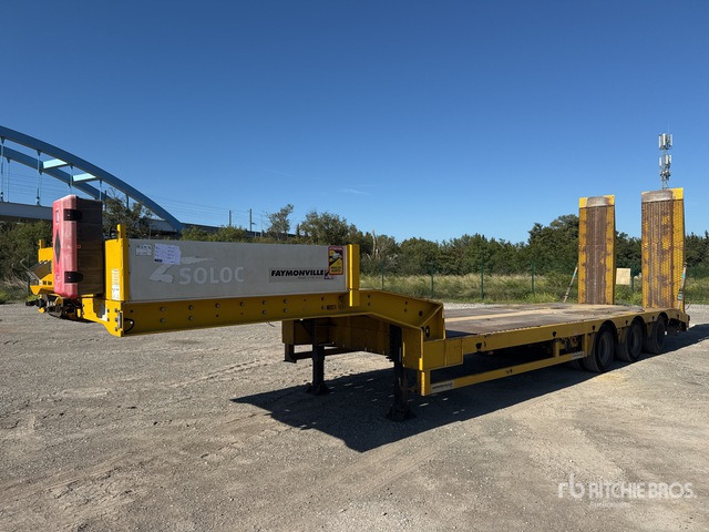 2008 Faymonville Multimax Tri/A Semi-Remorque Porte-Engin ... Lowboy Trailer - عربة منخفضة مسطحة نصف مقطورة: صورة 1 2008 Faymonville Multimax Tri/A Semi-Remorque Porte-Engin ... Lowboy Trailer - عربة منخفضة مسطحة نصف مقطورة: صورة 1