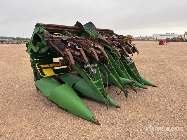 2008 John Deere 194-608CF-JD Cueilleur A Mais 8 Rangs 8 Row Corn Combine Harvester - حصادة الذرة: صورة 1 2008 John Deere 194-608CF-JD Cueilleur A Mais 8 Rangs 8 Row Corn Combine Harvester - حصادة الذرة: صورة 1