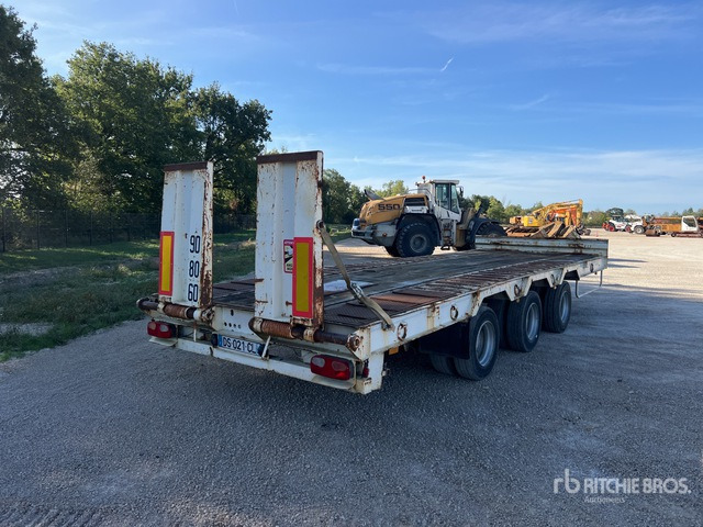 2008 Louault Tri/A Remorque Porte-Engins 3 E ... Lowboy Trailer - مقطورة شحن نقل السيارات: صورة 4 2008 Louault Tri/A Remorque Porte-Engins 3 E ... Lowboy Trailer - مقطورة شحن نقل السيارات: صورة 4