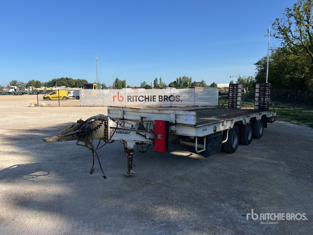 2008 Louault Tri/A Remorque Porte-Engins 3 E ... Lowboy Trailer - مقطورة شحن نقل السيارات: صورة 2 2008 Louault Tri/A Remorque Porte-Engins 3 E ... Lowboy Trailer - مقطورة شحن نقل السيارات: صورة 2