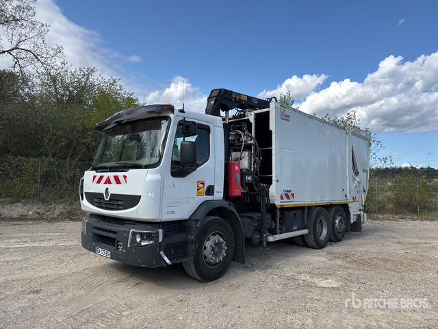 2008 Renault Kerax 370 DXi 6x2 Rear Loader Camion A Ordure ... Waste Collection Truck - شاحنة النفايات: صورة 2 2008 Renault Kerax 370 DXi 6x2 Rear Loader Camion A Ordure ... Waste Collection Truck - شاحنة النفايات: صورة 2