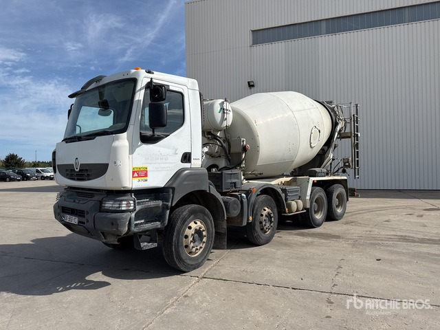 2008 Renault Kerax 370DXi 8x4 Camion Malaxeur Mixer Truck - شاحنة خلاطة خرسانة: صورة 2 2008 Renault Kerax 370DXi 8x4 Camion Malaxeur Mixer Truck - شاحنة خلاطة خرسانة: صورة 2