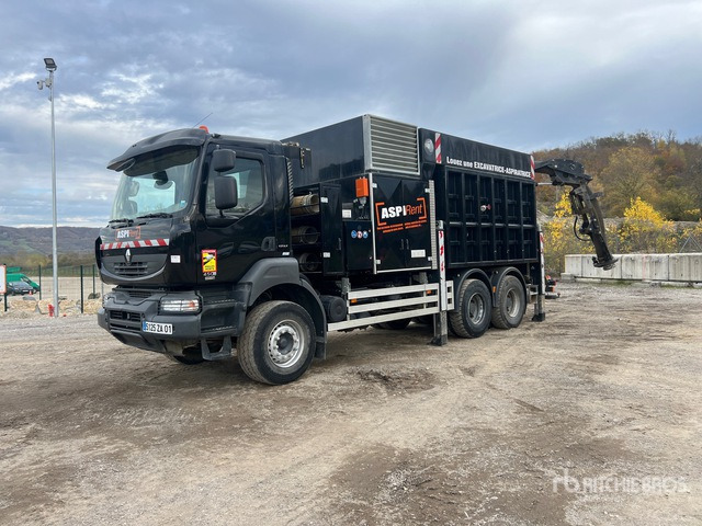 2008 Renault Kerax 450DXi MTS on 6x4 Camion Aspiratrice 6x4 Vacuum Excavator Truck - شاحنة الشفط: صورة 1 2008 Renault Kerax 450DXi MTS on 6x4 Camion Aspiratrice 6x4 Vacuum Excavator Truck - شاحنة الشفط: صورة 1