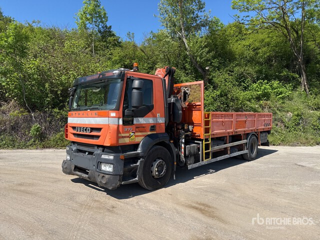 2009 Iveco Stralis 310 2009 Fassi F130A21 on 4x2 Camio ... Flatbed Truck with Crane - شاحنات مسطحة, شاحنة كرين: صورة 2 2009 Iveco Stralis 310 2009 Fassi F130A21 on 4x2 Camio ... Flatbed Truck with Crane - شاحنات مسطحة, شاحنة كرين: صورة 2