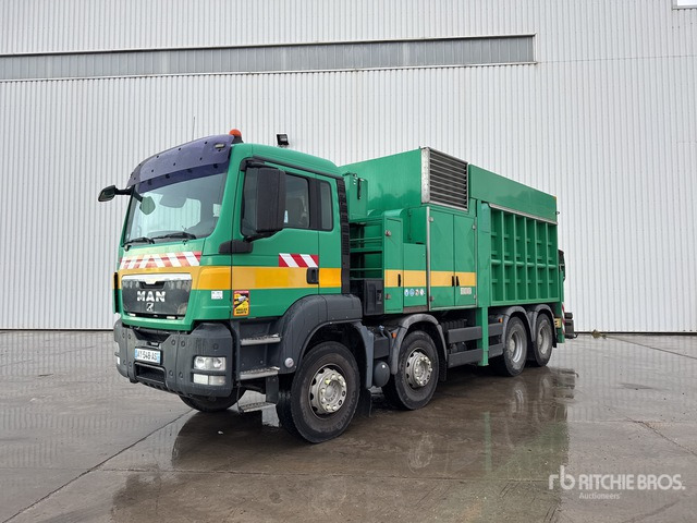 2010 MAN TGS 2010 MTS 3A11T36000V on 8x4 Cam ... Vacuum Excavator Truck - شاحنة الشفط: صورة 1 2010 MAN TGS 2010 MTS 3A11T36000V on 8x4 Cam ... Vacuum Excavator Truck - شاحنة الشفط: صورة 1