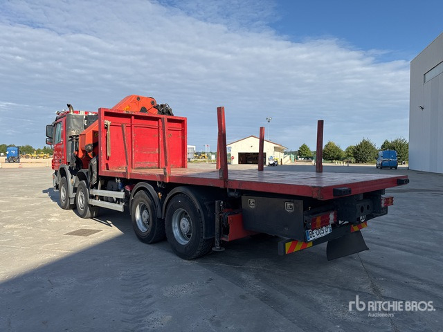 2010 Mercedes-Benz Actros 4146 2005 Palfinger PK56002 17420 kg ... Flatbed Truck with Crane - التقطيع جزازة/ ماكينات قطع الحشائش: صورة 3 2010 Mercedes-Benz Actros 4146 2005 Palfinger PK56002 17420 kg ... Flatbed Truck with Crane - التقطيع جزازة/ ماكينات قطع الحشائش: صورة 3