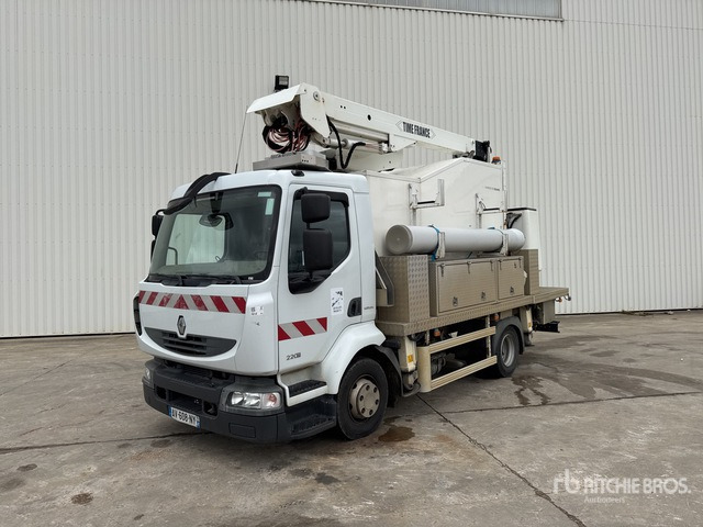 2010 Renault Midlum 2010 Time VST244NF 14 m on 4x2 ... Bucket Truck - منصة تلسكوبية محمولة على شاحنة: صورة 1 2010 Renault Midlum 2010 Time VST244NF 14 m on 4x2 ... Bucket Truck - منصة تلسكوبية محمولة على شاحنة: صورة 1