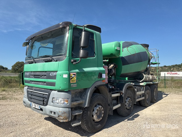 2011 DAF CF85.410 8x4 Camion Malaxeur 8x4 Mixer Truck - شاحنة خلاطة خرسانة: صورة 1 2011 DAF CF85.410 8x4 Camion Malaxeur 8x4 Mixer Truck - شاحنة خلاطة خرسانة: صورة 1