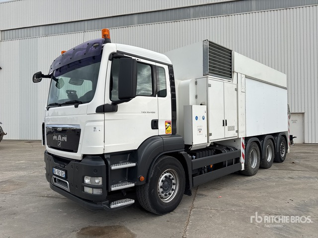 2011 MAN TGS35.480 2010 MTS 4A14T36.000V on 8x4 Ca ... Vacuum Excavator Truck - شاحنة الشفط: صورة 2 2011 MAN TGS35.480 2010 MTS 4A14T36.000V on 8x4 Ca ... Vacuum Excavator Truck - شاحنة الشفط: صورة 2