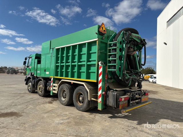 2011 Renault Kerax 8x4 Camion Aspiratrice Vacuum Excavator Truck - شاحنة الشفط: صورة 3 2011 Renault Kerax 8x4 Camion Aspiratrice Vacuum Excavator Truck - شاحنة الشفط: صورة 3