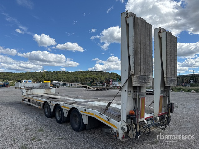 2012 Faymonville Multimax 56500 kg Tri/A Semi-Remorque Po ... Lowboy Trailer - عربة منخفضة مسطحة نصف مقطورة: صورة 4 2012 Faymonville Multimax 56500 kg Tri/A Semi-Remorque Po ... Lowboy Trailer - عربة منخفضة مسطحة نصف مقطورة: صورة 4