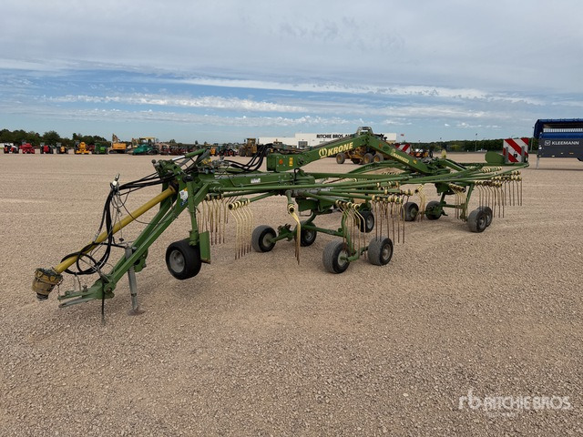 2012 Krone Swadro 710/26T 7.10 m 2 Rotor Andaineur Hay Rake - آلة تيبيس العشب/ آلة جمع العشب: صورة 2 2012 Krone Swadro 710/26T 7.10 m 2 Rotor Andaineur Hay Rake - آلة تيبيس العشب/ آلة جمع العشب: صورة 2