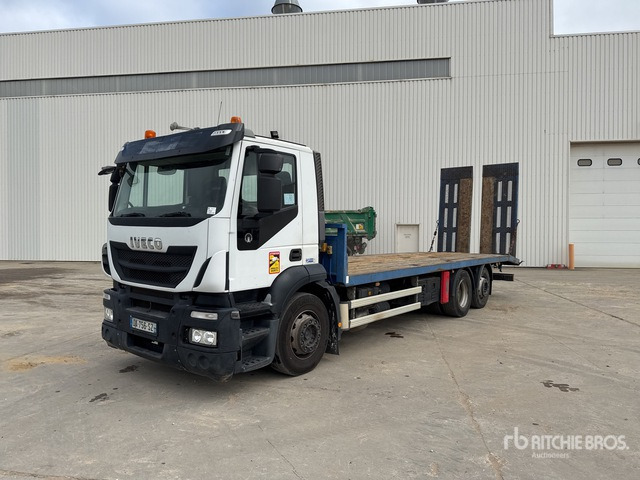 2013 Iveco 6x2 Camion Plateau Flatbed Truck - شاحنة نقل سيارات شاحنة: صورة 2 2013 Iveco 6x2 Camion Plateau Flatbed Truck - شاحنة نقل سيارات شاحنة: صورة 2