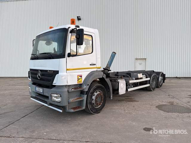 2013 Mercedes Axor 2533 6x2 Camion Chassis Cab 6x2 Flatbed Truck - شاحنات مسطحة: صورة 1 2013 Mercedes Axor 2533 6x2 Camion Chassis Cab 6x2 Flatbed Truck - شاحنات مسطحة: صورة 1