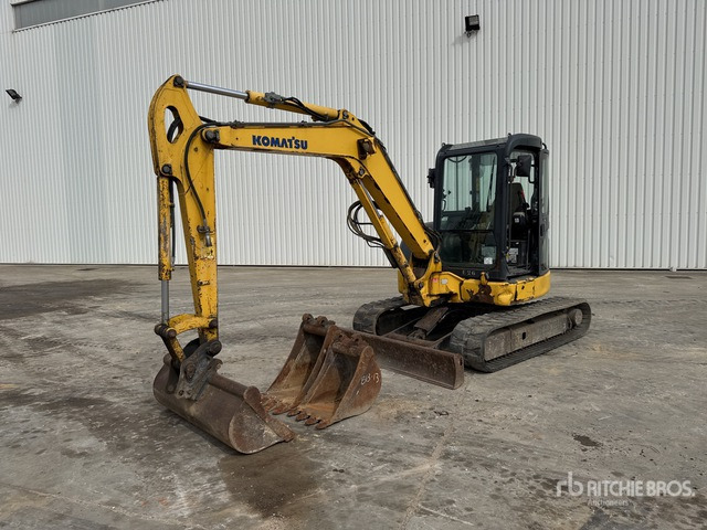 2014 Komatsu PC55MR-3 Mini-Pelle Mini Excavator: <6.6t - حفارة مُصَّغرة: صورة 1 2014 Komatsu PC55MR-3 Mini-Pelle Mini Excavator: <6.6t - حفارة مُصَّغرة: صورة 1