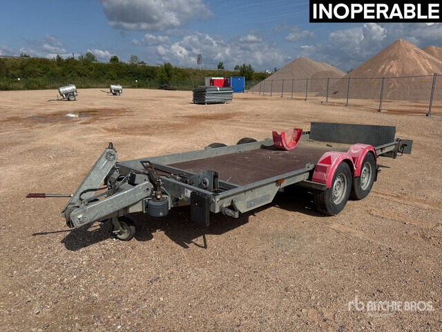 2015 Hubiere H212L 01CF T/A Remorque (Inoperable) Equipment Trailer - مقطورة مسطحة منخفضة: صورة 1 2015 Hubiere H212L 01CF T/A Remorque (Inoperable) Equipment Trailer - مقطورة مسطحة منخفضة: صورة 1