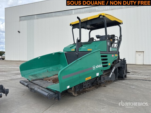 2015 Vogele Super 1800-2 Track Finisseur Sur Chenilles Asphalt Paver - مدادة الأسفلت: صورة 1 2015 Vogele Super 1800-2 Track Finisseur Sur Chenilles Asphalt Paver - مدادة الأسفلت: صورة 1