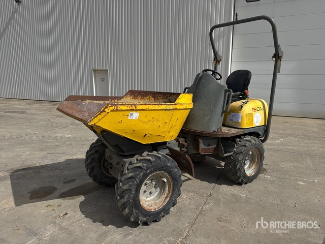 2016 Wacker Neuson 1501 1.5 t 4x4 Swivel Motobasculeur ... Dumper - شاحنة قلابة صغيرة: صورة 1 2016 Wacker Neuson 1501 1.5 t 4x4 Swivel Motobasculeur ... Dumper - شاحنة قلابة صغيرة: صورة 1