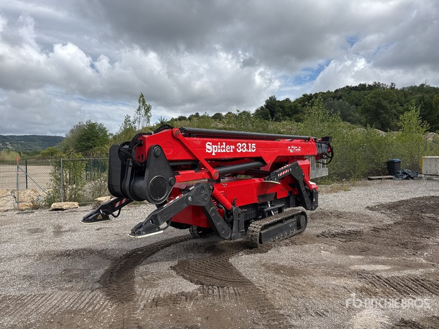 2017 Platform Basket 33.15 Crawler Nacelle Araignee Spider Telescopic Boom Lift - سبايدر لفت: صورة 3 2017 Platform Basket 33.15 Crawler Nacelle Araignee Spider Telescopic Boom Lift - سبايدر لفت: صورة 3