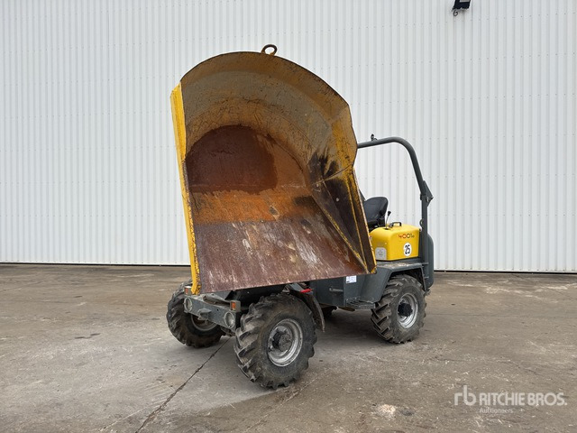 2019 Wacker Neuson 4001 4 t 4x4 Swivel Motobasculeur Dumper - شاحنة قلابة صغيرة: صورة 3 2019 Wacker Neuson 4001 4 t 4x4 Swivel Motobasculeur Dumper - شاحنة قلابة صغيرة: صورة 3