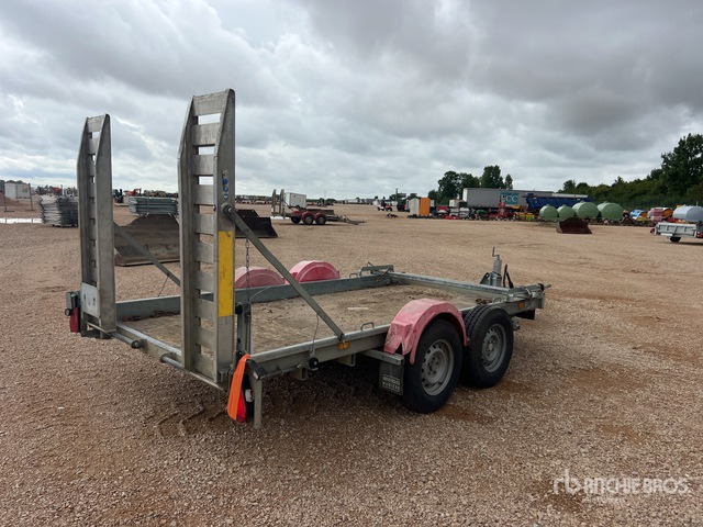 Hubiere H212L Equipment Trailer - مقطورة مسطحة منخفضة: صورة 3 Hubiere H212L Equipment Trailer - مقطورة مسطحة منخفضة: صورة 3