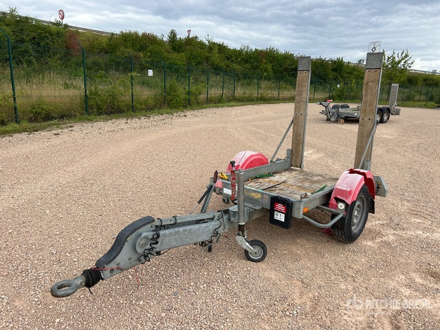 Hubiere PR1301 Equipment Trailer - مقطورة مسطحة منخفضة: صورة 1 Hubiere PR1301 Equipment Trailer - مقطورة مسطحة منخفضة: صورة 1