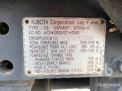 KUBOTA Tracteur Utilitaire - جرار صغير: صورة 5 KUBOTA Tracteur Utilitaire - جرار صغير: صورة 5