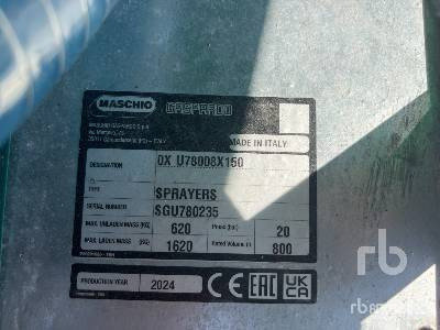 MASCHIO GASPARDO 15 m Pulverisateur (Non Utilise ... - آلة: صورة 5 MASCHIO GASPARDO 15 m Pulverisateur (Non Utilise ... - آلة: صورة 5