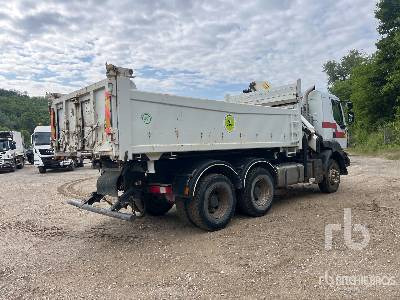 RENAULT KERAX 450DXI 6x4 Camion Benne Avec Grue - شاحنة قلاب, شاحنة كرين: صورة 4 RENAULT KERAX 450DXI 6x4 Camion Benne Avec Grue - شاحنة قلاب, شاحنة كرين: صورة 4