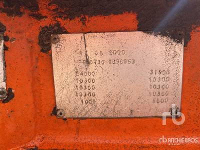 VEREM PF30T Tri/A - عربة منخفضة مسطحة نصف مقطورة: صورة 5 VEREM PF30T Tri/A - عربة منخفضة مسطحة نصف مقطورة: صورة 5