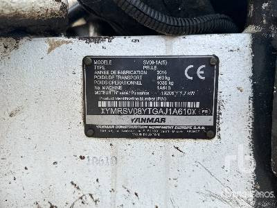 YANMAR SV08-1A(S) Mini-Pelle - حفارة مُصَّغرة: صورة 5 YANMAR SV08-1A(S) Mini-Pelle - حفارة مُصَّغرة: صورة 5