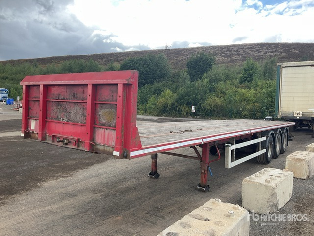 2008 Kroy Trailers 30000 kg 13 m Tri/A Flatbed Trailer - التقطيع جزازة/ ماكينات قطع الحشائش: صورة 1 2008 Kroy Trailers 30000 kg 13 m Tri/A Flatbed Trailer - التقطيع جزازة/ ماكينات قطع الحشائش: صورة 1