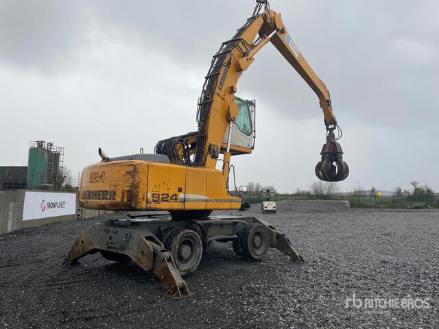 2008 Liebherr A924 Wheel Material Handler - معالج النفايات: صورة 3 2008 Liebherr A924 Wheel Material Handler - معالج النفايات: صورة 3