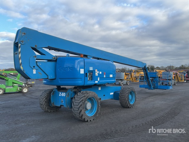 2011 Genie Z80/60 4WD Diesel Articulating Boom Lift - شاحنة ذراع مفصلي: صورة 3 2011 Genie Z80/60 4WD Diesel Articulating Boom Lift - شاحنة ذراع مفصلي: صورة 3