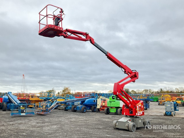 2014 Haulotte HA15IP 2WD Electric Articulating Boom Lift - شاحنة ذراع مفصلي: صورة 2 2014 Haulotte HA15IP 2WD Electric Articulating Boom Lift - شاحنة ذراع مفصلي: صورة 2